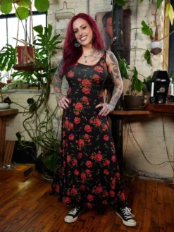 Shop Sour+Plus SOURPUSS ROSE GARDEN MAXI DRESS