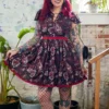 What's New SOURPUSS CAT LADY LYDIA DRESS