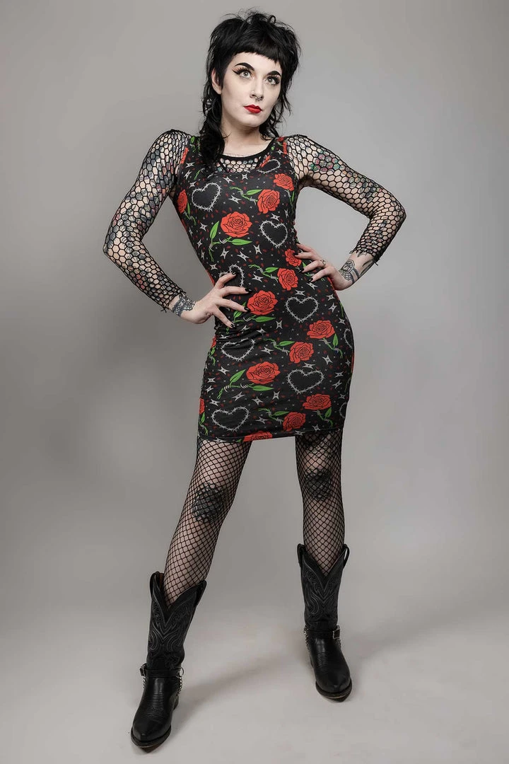What's New SOURPUSS BARBED WIRE LOVE TANK DRESS 5 What's New SOURPUSS BARBED WIRE LOVE TANK DRESS