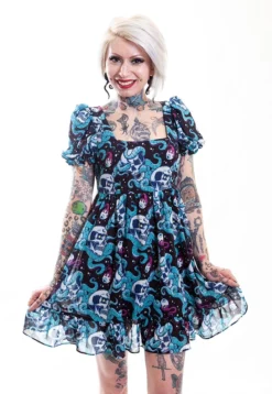 SOURPUSS DEAD SEA CREAM PUFF DRESS
