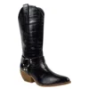 None TALL WESTERN CROC BOOTS BLACK 1 None TALL WESTERN CROC BOOTS BLACK