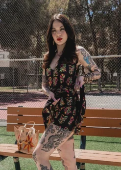 SOURPUSS TINY TIKI SARONG PLAYSUIT What's New