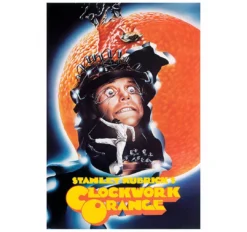 None A CLOCKWORK ORANGE ONE SHEET POSTER