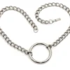 None Back In Stock O-RING PENDANT NECKLACE SILVER