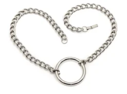 None Back In Stock O-RING PENDANT NECKLACE SILVER