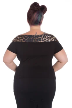 HELL BUNNY PANTHERA TOP