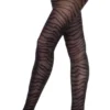 None ALL BLACK TIGER STRIPE STOCKINGS Accessories 1 None ALL BLACK TIGER STRIPE STOCKINGS Accessories