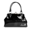 Shop Sourpuss SOURPUSS SHOCK ME HANDBAG BLACK 1 Shop Sourpuss SOURPUSS SHOCK ME HANDBAG BLACK
