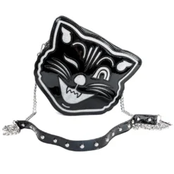 Shop Sourpuss SOURPUSS JINX THE CAT PURSE 14 Shop Sourpuss SOURPUSS JINX THE CAT PURSE