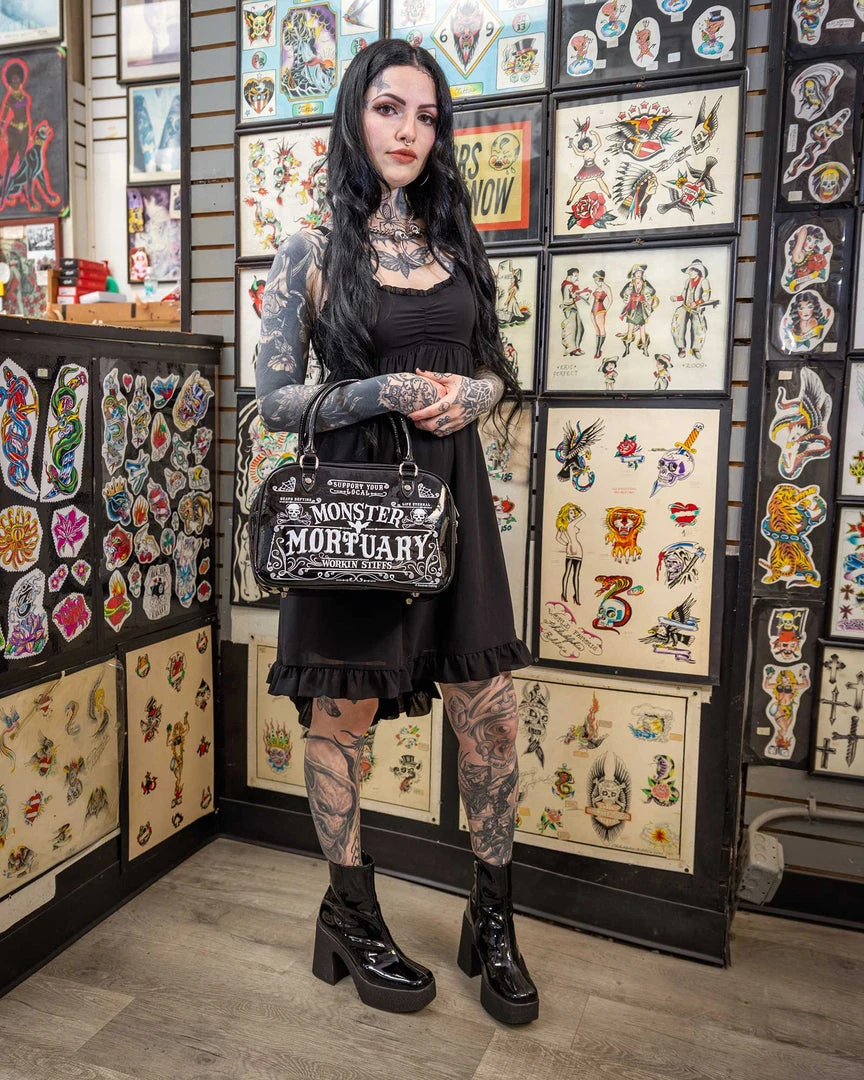 Shop Sour+Plus SOURPUSS BLACK HI-LO DRESS 8 Shop Sour+Plus SOURPUSS BLACK HI-LO DRESS