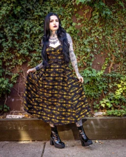 SOURPUSS NOKTURNAL BATS VERONICA DRESS Shop Sour+Plus