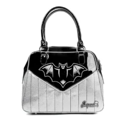SOURPUSS NOKTURNAL BAT SILVER BOWLER Shop Sourpuss