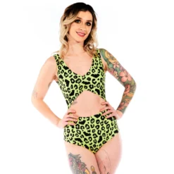 SOURPUSS BATTY LEOPARD MONOKINI 14 SOURPUSS BATTY LEOPARD MONOKINI