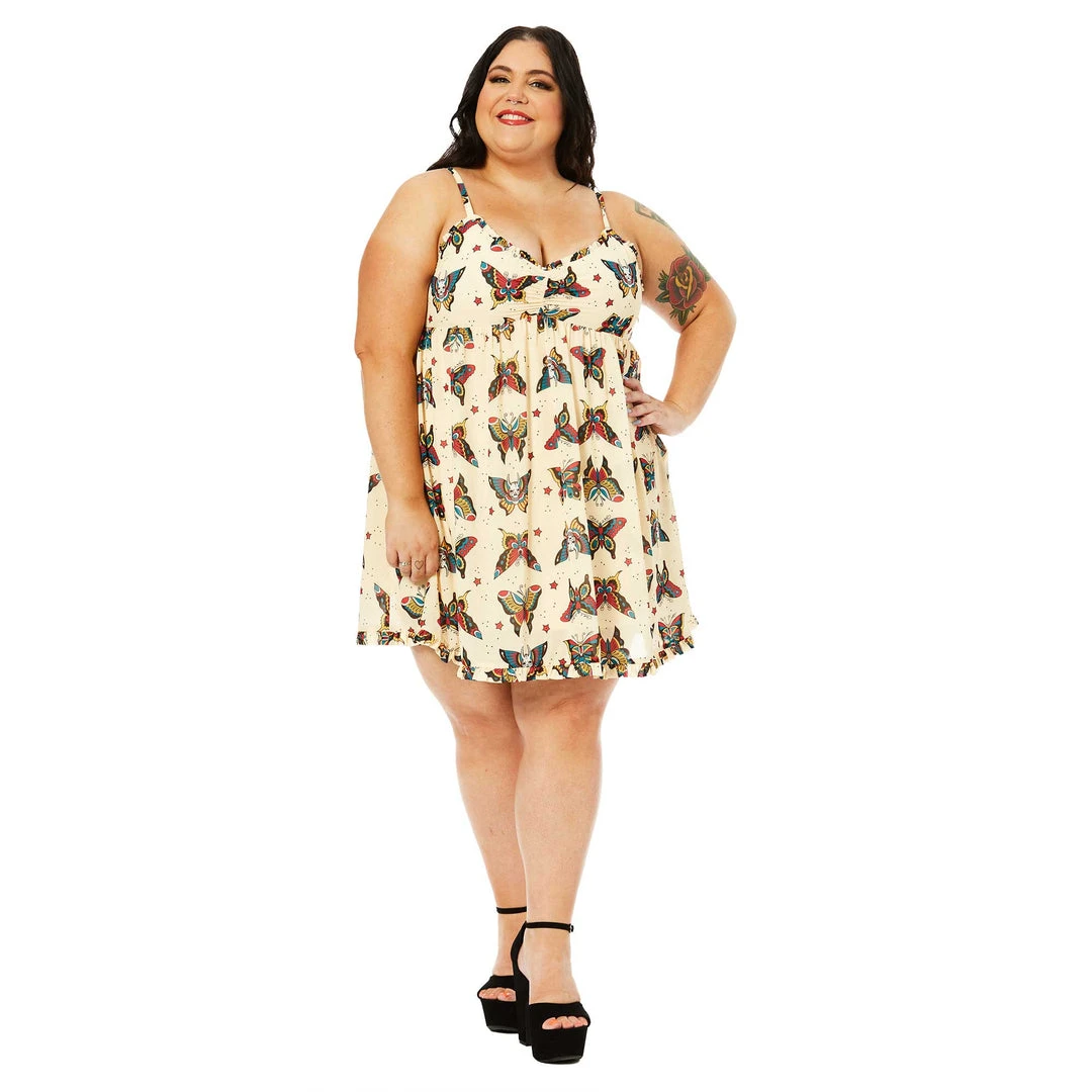 SOURPUSS BUTTERFLIES MIA DRESS 7 SOURPUSS BUTTERFLIES MIA DRESS