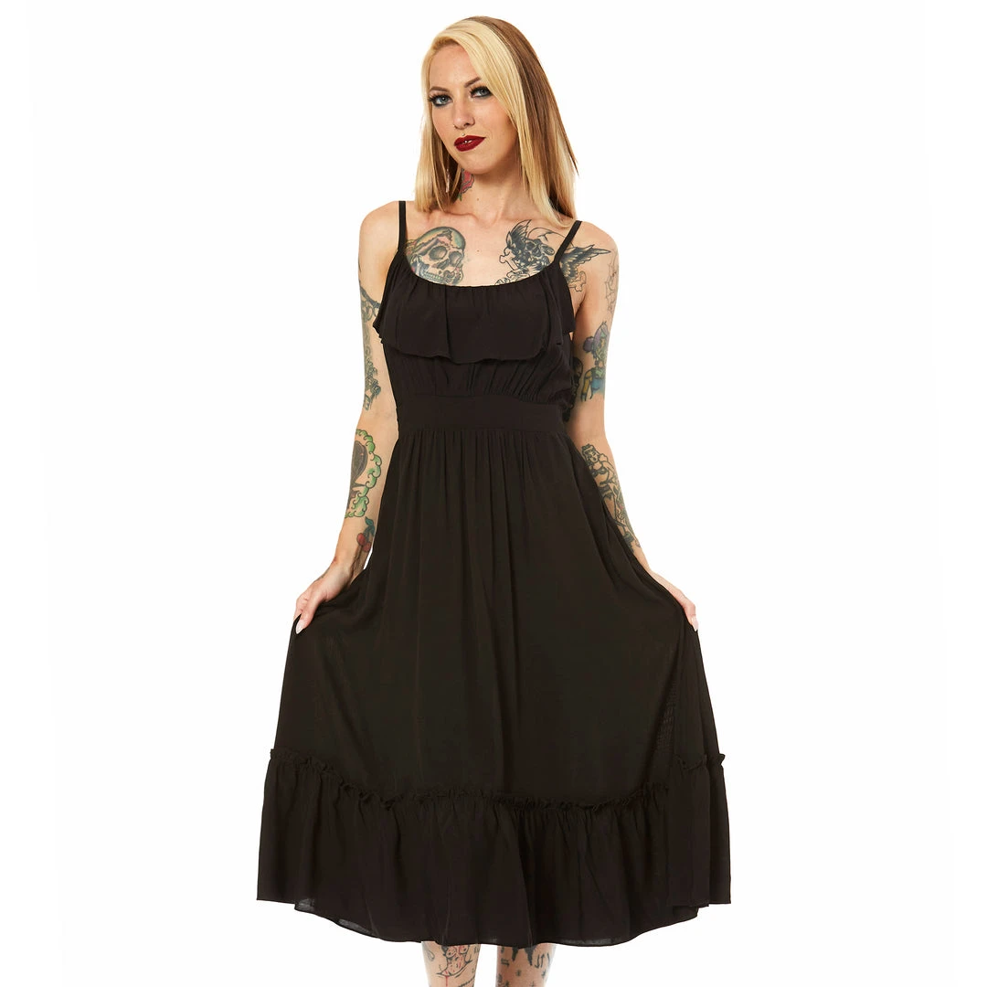 Shop Sour+Plus SOURPUSS BLACK STEVIE DRESS 4 Shop Sour+Plus SOURPUSS BLACK STEVIE DRESS