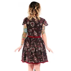 What's New SOURPUSS CAT LADY LYDIA DRESS