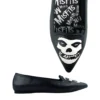 I'm With The Band STRANGECVLT MISFITS SKULL DAGGER FLATS