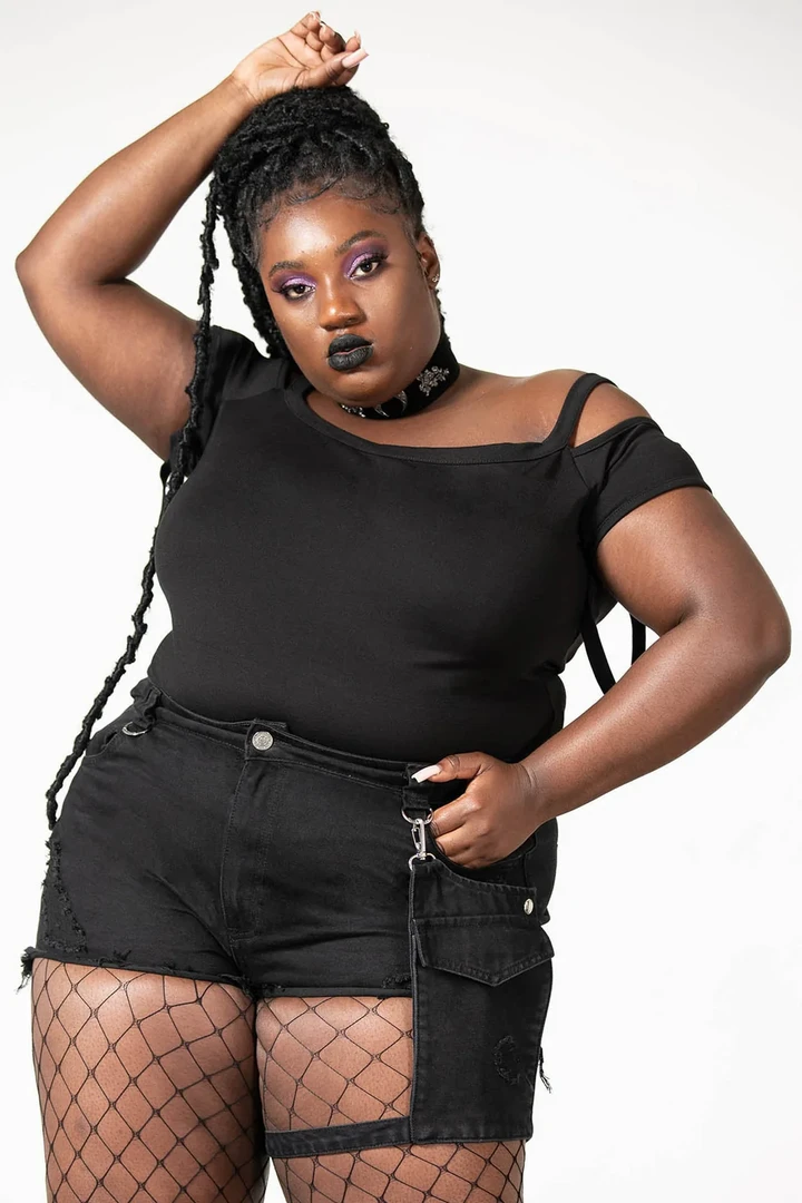 What's New KILLSTAR FURY ROAD DENIM GARTER SHORTS 8 What's New KILLSTAR FURY ROAD DENIM GARTER SHORTS