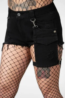 What's New KILLSTAR FURY ROAD DENIM GARTER SHORTS 11 What's New KILLSTAR FURY ROAD DENIM GARTER SHORTS