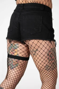 What's New KILLSTAR FURY ROAD DENIM GARTER SHORTS 12 What's New KILLSTAR FURY ROAD DENIM GARTER SHORTS