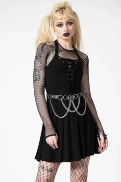 What's New KILLSTAR GOTHICA HALTER DRESS