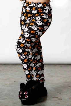 Shop Sour+Plus KILLSTAR HAUNTED PUMPKIN LOUNGE LEGGINGS