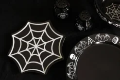 Haunted Homewares SOURPUSS SPIDERWEB DESSERT PLATE