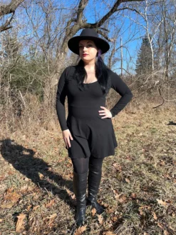 SOURPUSS SPIDERWEB CUTOUT DRESS