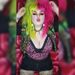 Neon Dreams SOURPUSS PIZZAZZ CAMI TANKTOP PINK ZEBRA 11 Neon Dreams SOURPUSS PIZZAZZ CAMI TANKTOP PINK ZEBRA