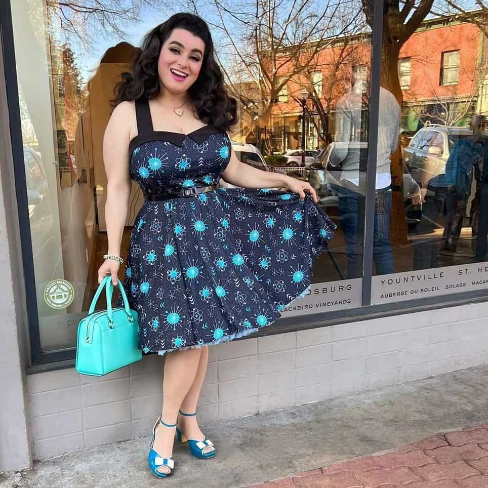 Shop Sour+Plus SOURPUSS ATOMICA VERONICA DRESS BLACK 3 Shop Sour+Plus SOURPUSS ATOMICA VERONICA DRESS BLACK