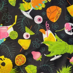 SOURPUSS MONSTER LUAU TIKI DRESS