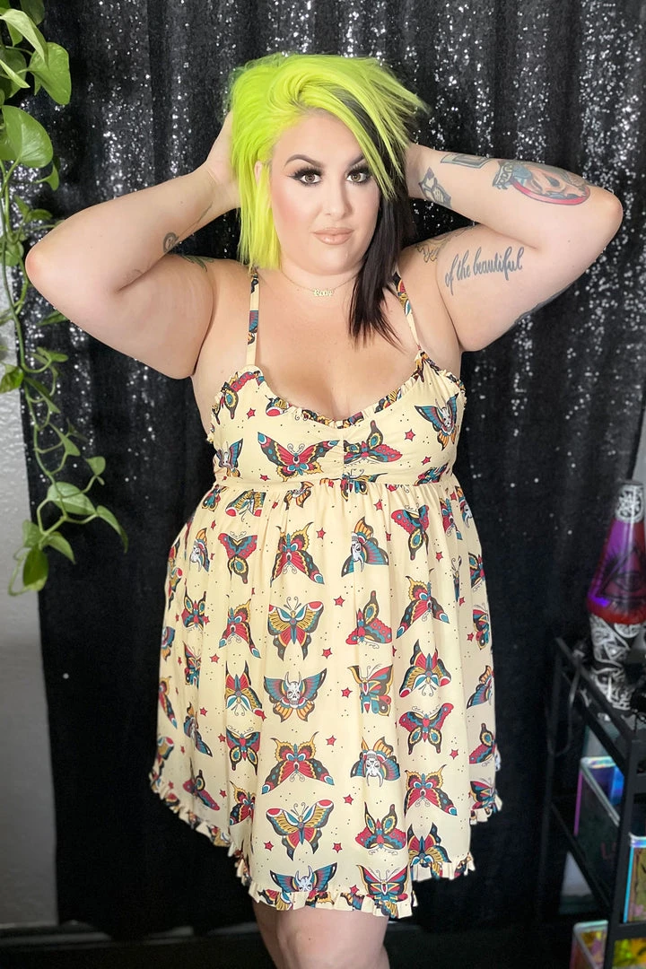 SOURPUSS BUTTERFLIES MIA DRESS 3 SOURPUSS BUTTERFLIES MIA DRESS