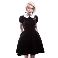 Shop Sour+Plus GHOUL TROUBLE ROUND COLLAR BATS DRESS 11 Shop Sour+Plus GHOUL TROUBLE ROUND COLLAR BATS DRESS