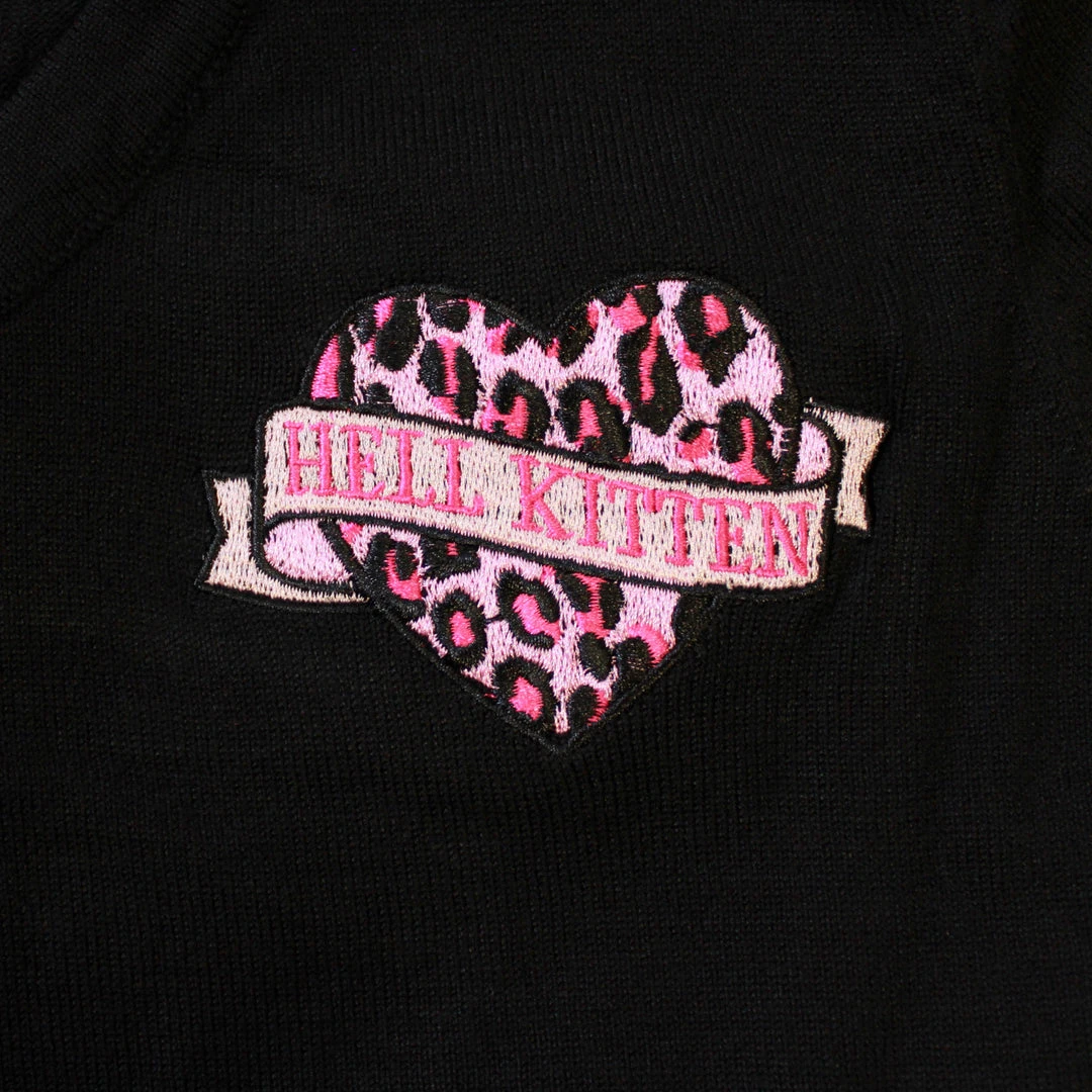 SOURPUSS HELL KITTEN CROPPED CARDIGAN 4 SOURPUSS HELL KITTEN CROPPED CARDIGAN