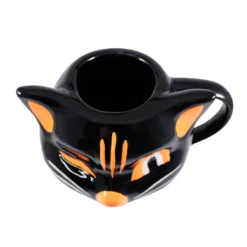 SOURPUSS BLACK CAT MUG Haunted Homewares