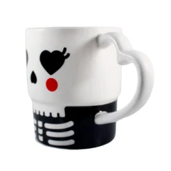 SOURPUSS LADY SKULL MUG 9 SOURPUSS LADY SKULL MUG