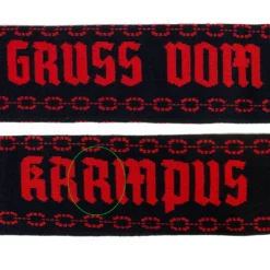 SOURPUSS KRAMPUS KNIT SCARF SCRATCH & DENT Save Big 7 SOURPUSS KRAMPUS KNIT SCARF SCRATCH & DENT Save Big