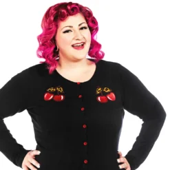 Shop Sour+Plus SOURPUSS CHERRIES CARDIGAN 9 Shop Sour+Plus SOURPUSS CHERRIES CARDIGAN