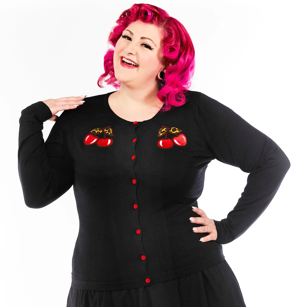 Shop Sour+Plus SOURPUSS CHERRIES CARDIGAN 5 Shop Sour+Plus SOURPUSS CHERRIES CARDIGAN