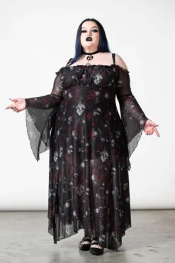 What's New KILLSTAR MYSTIC MEADOW MESH MAXI DRESS