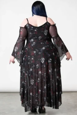 What's New KILLSTAR MYSTIC MEADOW MESH MAXI DRESS