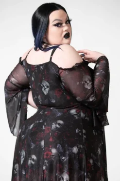 What's New KILLSTAR MYSTIC MEADOW MESH MAXI DRESS