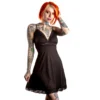SOURPUSS PIZZAZZ SLIP DRESS BLACK 2 SOURPUSS PIZZAZZ SLIP DRESS BLACK