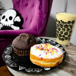 Haunted Homewares SOURPUSS CREEPY & CUTE DINNER PLATE