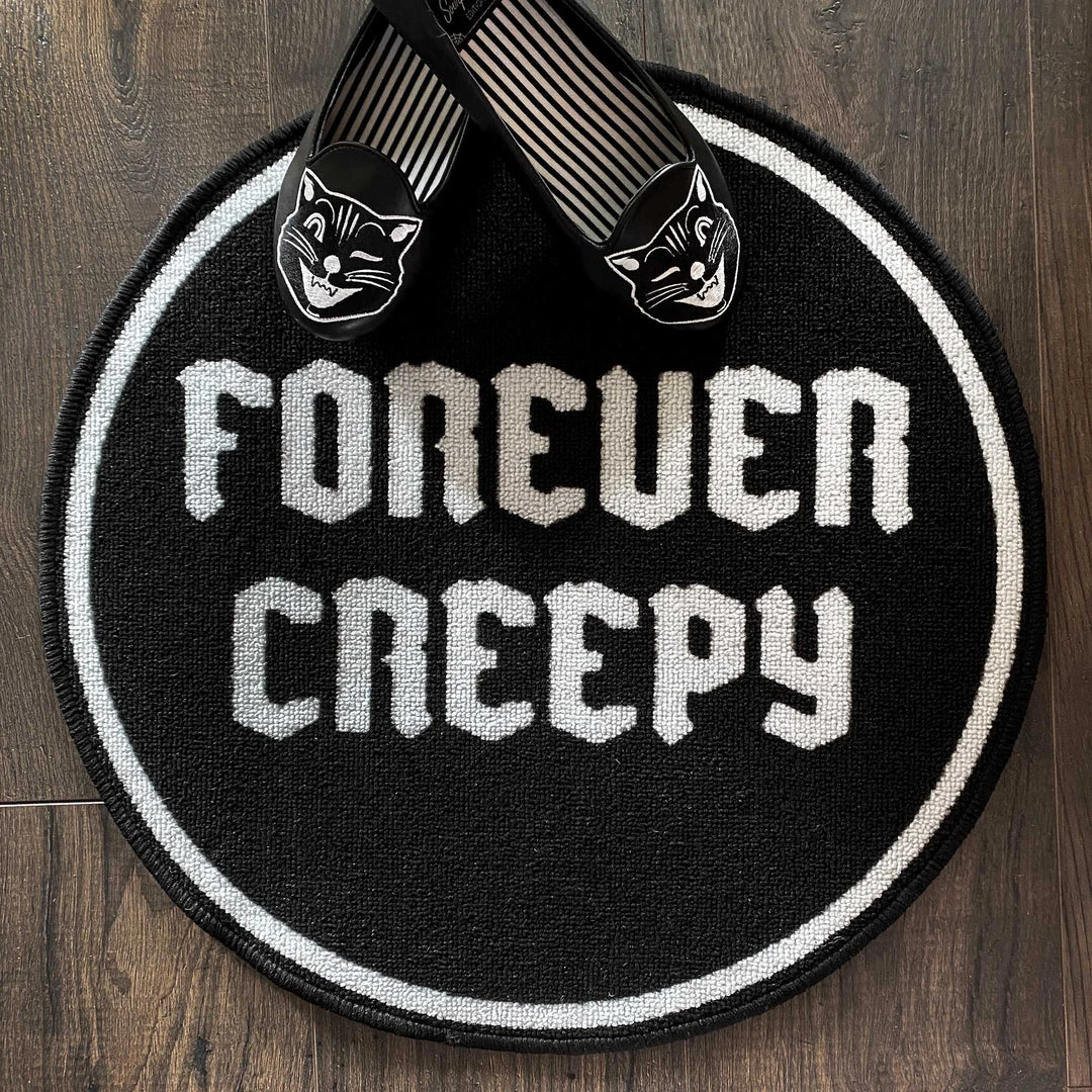 Haunted Homewares SOURPUSS FOREVER CREEPY RUG 5 Haunted Homewares SOURPUSS FOREVER CREEPY RUG