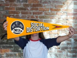 I'm With The Band OXFORD PENNANT X SOCIAL DISTORTION CLASSIC CAR PENNANT