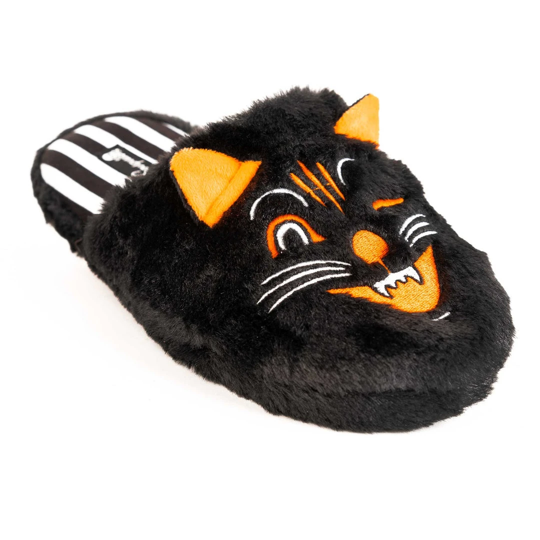 SOURPUSS FURRY JINX THE CAT SLIPPERS Shop Sourpuss 8 SOURPUSS FURRY JINX THE CAT SLIPPERS Shop Sourpuss
