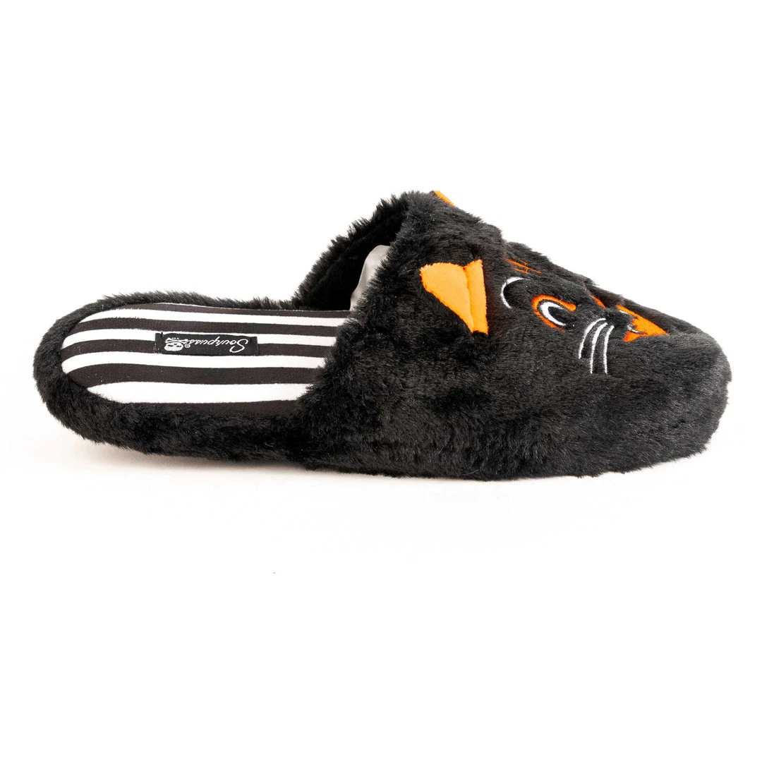SOURPUSS FURRY JINX THE CAT SLIPPERS Shop Sourpuss 7 SOURPUSS FURRY JINX THE CAT SLIPPERS Shop Sourpuss