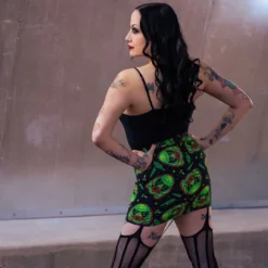 Neon Dreams SOURPUSS CREATURE MINI SKIRT