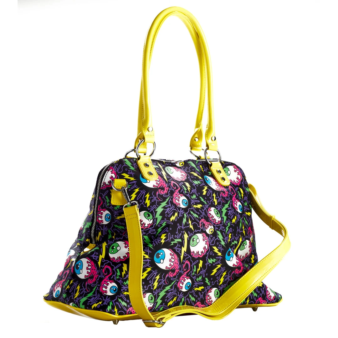 SOURPUSS ELECTRIC EYEBALLS TRAVEL BAG 10 SOURPUSS ELECTRIC EYEBALLS TRAVEL BAG